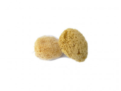 Prírodná morská huba - Žltá Pacifická 11-12cm