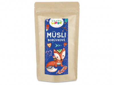 Müsli čučoriedkové 80g