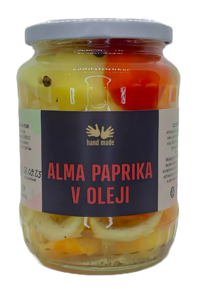 Alma paprika v oleji 700g