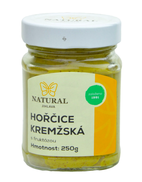 Horčica kremžská s fruktózou 250g