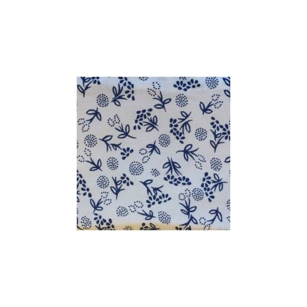 Cibi textilné vrecúško modrotlač
