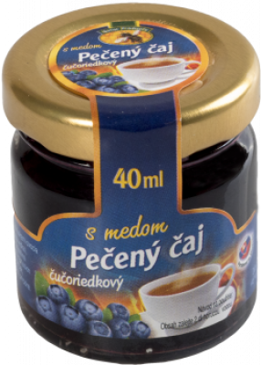 Pečený čaj s medom čučoriedkový 40ml