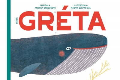 Gréta detská knižka o veľrybe