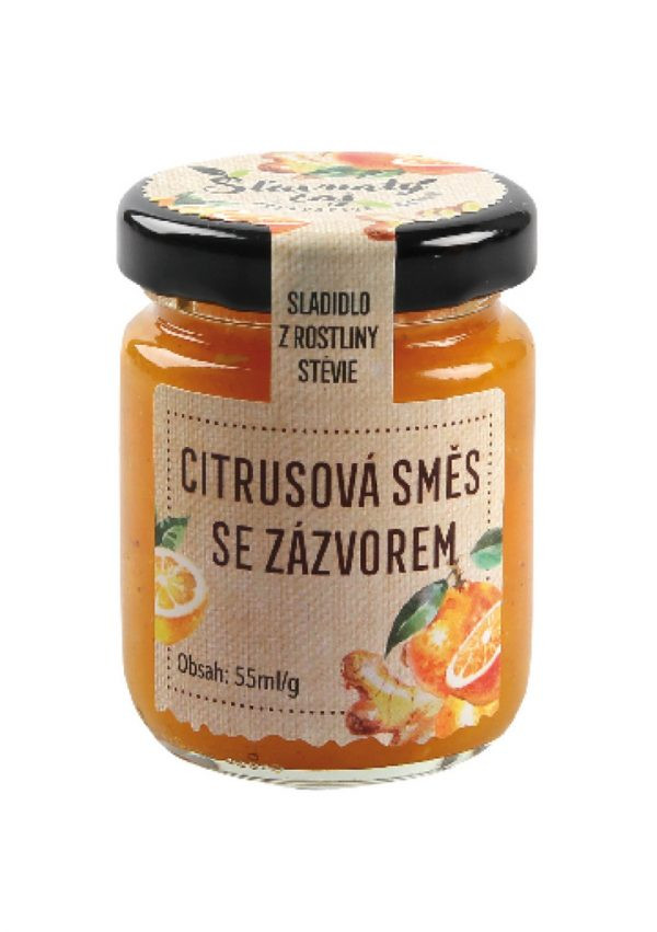 Šťavnatý čaj-Citrusová s zázvorom 55ml